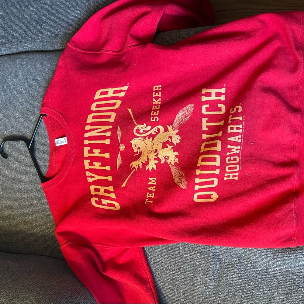 Jerzees Red Gryffindor Crewneck Sweater